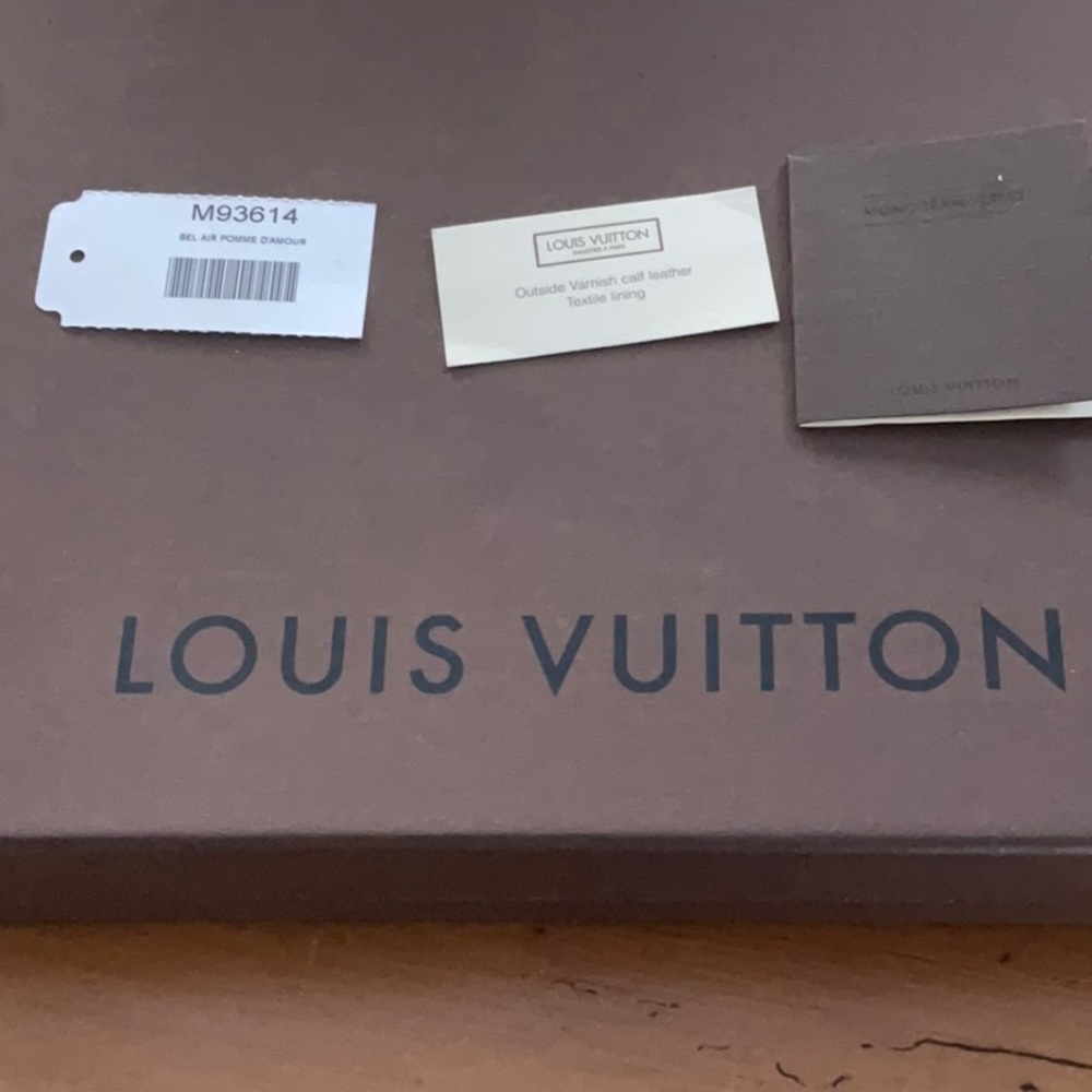 Louis Vuitton Bel Air pomme  D Amour clutch or crossbody with chain - Picture 6 of 11